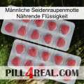 Männliche Seidenraupenmotte Nährende Flüssigkeit 19